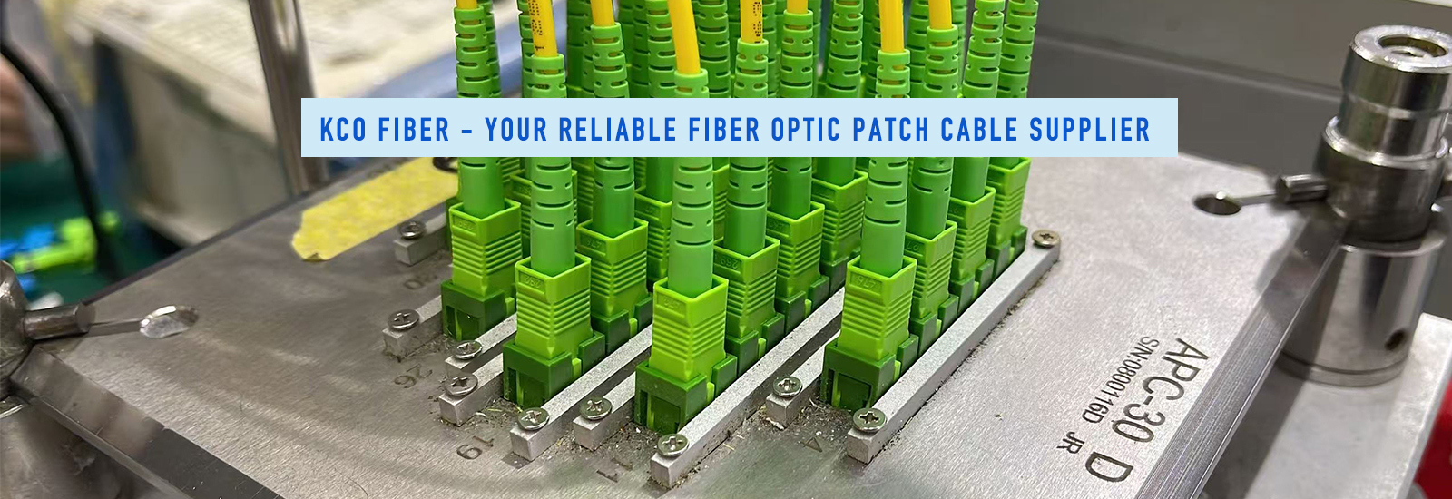 Fibra cuerda de remiendo óptica