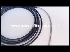 Cable de conexión DLC de fibra óptica de campo FTTA CPRI 5,0 mm LSZH Negro