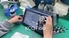 Fibra KCO - Cable de conexión de fibra óptica troncal MPO MTP monomodo OM3 OM4 OM5