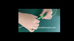 Guía de instalación del conector rápido de fibra óptica SC/UPC SC/APC, conector instalable en campo FIC