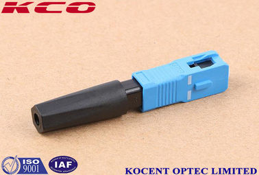 SC UPC Fast Connector for FTTH Applications with No Special Tool Reusable Design and Low Insertion Loss