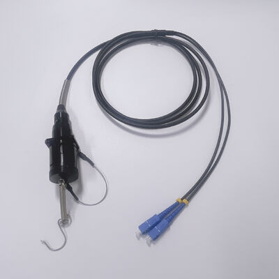 2fibers YZC To SC 7.0mm Tactical Fiber Optic Patch Cord Outdoor Waterproof Field Fiber Optic Cable LSZH
