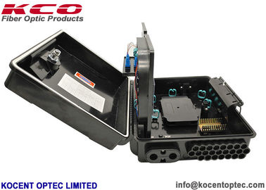 24 Core Fiber Optic Terminal Box with ABS PC Material and 24 Ports for FTTH Distribution