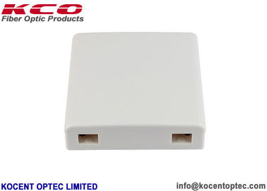 Fiber Optic Terminal Box Indoor Termination Cabinet with 2 Fibers Capacity 0.15dB Insertion Loss and 55dB Return Loss