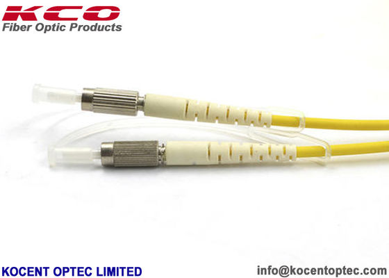 Single Mode Fiber Optic Patch Cord with DIN/PC Connector and Simplex/Duplex Configuration for Reliable Data Transmission