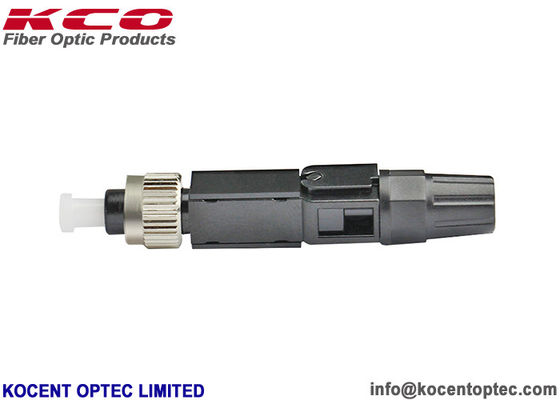 FC UPC Singlemode FTTH Fiber Optic Fast Connector Quick Assembly Connector for Field Installable Applications