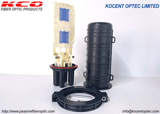 1 in 5 out 48 cores Dome Type Fiber Optic Splice Closure Waterproof FOSC for Outdoor FTTH Networks