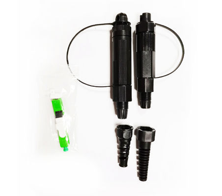 IP68 Waterproof Fiber Optic Fast Connector SC APC for G652 G657 FTTH Outdoor Applications