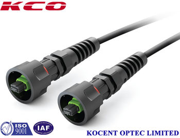 ODVA MPO/APC G652D Water Proof Optic Fiber Patch Cable for FTTA CPRI RRU LTE