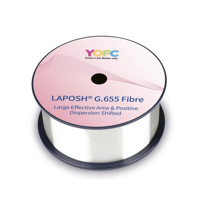 YOFC G655 SM Núcleo de fibra óptica desnuda de modo único para el ensamblaje de cables