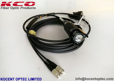 YZC Enchufe Receptaculo Táctico YZC Conector Cables de fibra óptica FTTA Exterior 1 2 4 6 8 12 núcleos