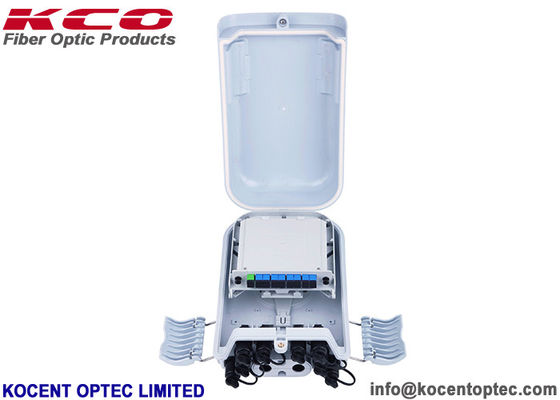 SIESTA óptica al aire libre CTO OTB ODB 8FO de los corazones de la caja 8 de la terminación del puerto de FTTH FTTA 8