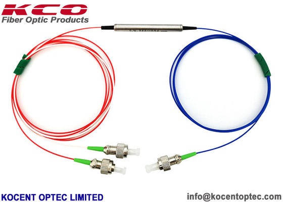 Steelless Tube Type Three Port 1310nm Fiber Optic Circulator for High Performance Optical Setups