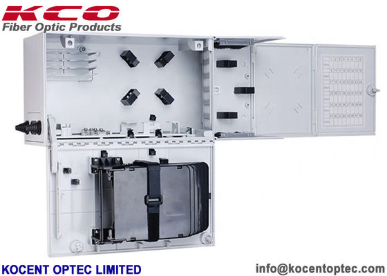 48 Ports Fiber Optic Terminal Box with 48 Fibers Capacity and Indoor IP55 Protection