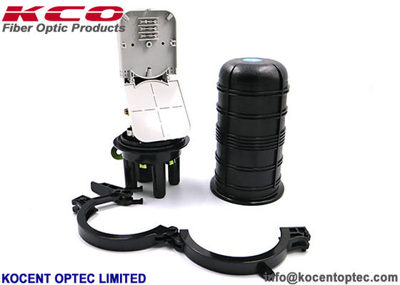 IP68 Fiber Optic Splice Closure 48 Cores Pole Mount Fiber Optic Joint Closure Dome Vertical Type