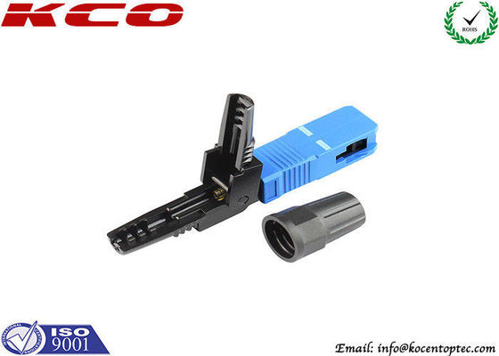 Fiber Optic Fast Connector with 0.2dB Insertion Loss and 50dB Return Loss for Quick and Easy Assembling