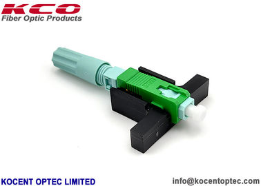 Conector rápido de fibra óptica redondo del SC APC UPC del vuelo de la bota