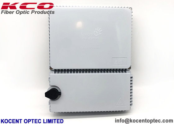 Punto óptico de la distribución de la base ODP del SC UPC Telkom 16