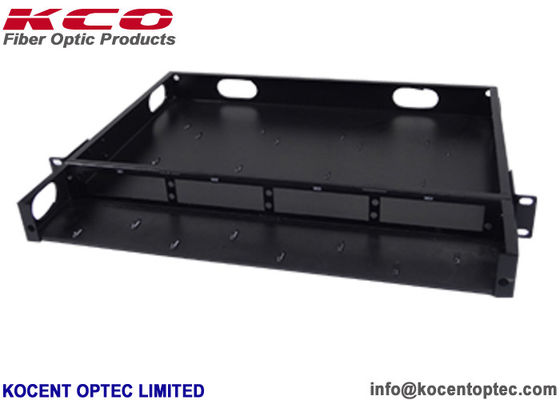 96 Core 1U MPO MTP Patch Panel with LC Duplex Ports for Rack Mount Fiber Optic Distribution