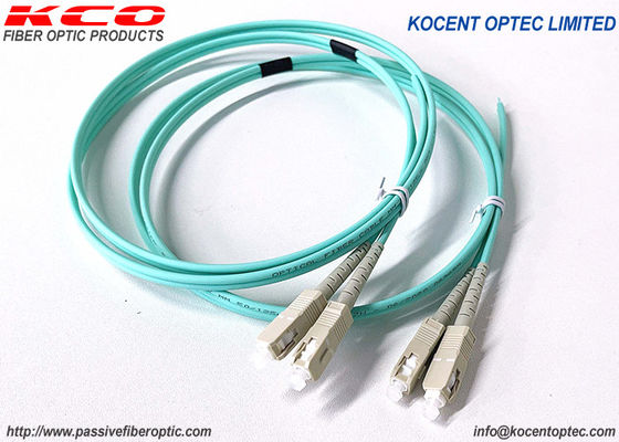SC FC LC ST MM Cordón de parche multimodo OM3 OM4 OM5 Cables de fibra óptica