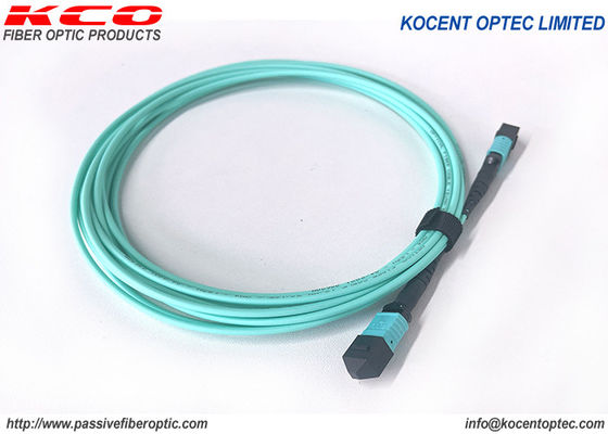 MPO MTP Cable de parche de fibra de camión Elite Baja pérdida 8fo OM3 OM4 APC