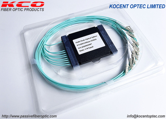 Conector de fibra óptica OM3 de multimodo PLC Splitter 1*2 1*4 1*8 SC LC FC ST