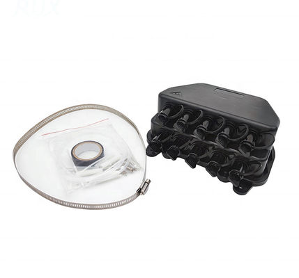 10 Ports Fiber Optic Terminal Box with ABS+PC Material and OptiTap Mini SC Connector for FTTx Networks
